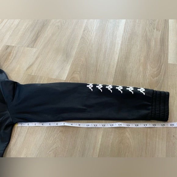 KAPPA Zip Up Black Jacket Size Small - Picture 10 of 10